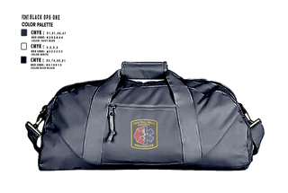 Duffle Bag, Central Bell County Fire Rescue, Fire Department, Teamtime, Team time, sublimation, custom sports apparel, team uniforms, spirit wear, spiritwear, sports uniforms, custom shirts, team store, custom team store, fundraiser sports, apparel fundraiser