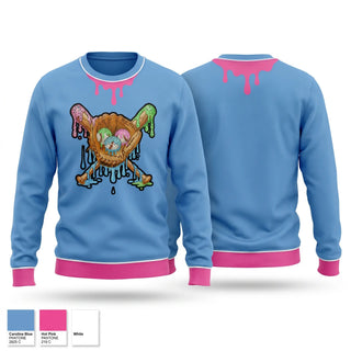 Crew Neck Sweatshirt, Crushers, Baseball, Teamtime, Team time, sublimation, custom sports apparel, team uniforms, spirit wear, spiritwear, sports uniforms, custom shirts, team store, custom team store, fundraiser sports, apparel fundraiser