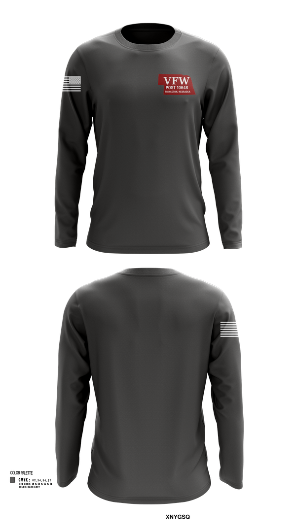 Long Sleeve Performance Shirt, VFW Post 10648, , Teamtime, Team time, sublimation, custom sports apparel, team uniforms, spirit wear, spiritwear, sports uniforms, custom shirts, team store, custom team store, fundraiser sports, apparel fundraiser