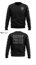 Bishop Police Department Crew Neck Sweatshirt - 12