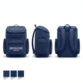 Gear Bag, Peru Police Dept, Police, Teamtime, Team time, sublimation, custom sports apparel, team uniforms, spirit wear, spiritwear, sports uniforms, custom shirts, team store, custom team store, fundraiser sports, apparel fundraiser