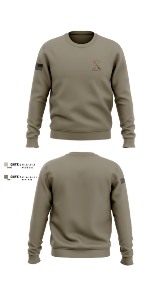Crew Neck Sweatshirt, B2-Patriots, Army, Teamtime, Team time, sublimation, custom sports apparel, team uniforms, spirit wear, spiritwear, sports uniforms, custom shirts, team store, custom team store, fundraiser sports, apparel fundraiser