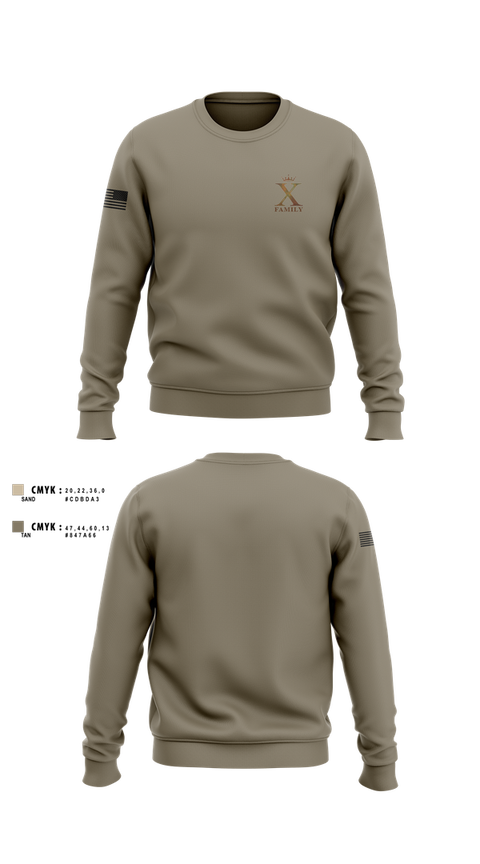 Crew Neck Sweatshirt, B2-Patriots, Army, Teamtime, Team time, sublimation, custom sports apparel, team uniforms, spirit wear, spiritwear, sports uniforms, custom shirts, team store, custom team store, fundraiser sports, apparel fundraiser