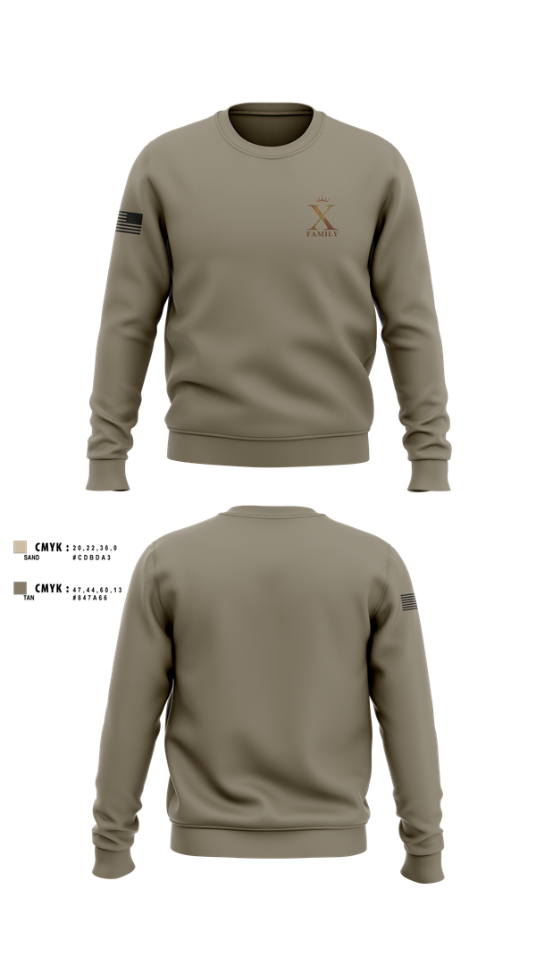 Crew Neck Sweatshirt, B2-Patriots, Army, Teamtime, Team time, sublimation, custom sports apparel, team uniforms, spirit wear, spiritwear, sports uniforms, custom shirts, team store, custom team store, fundraiser sports, apparel fundraiser