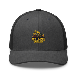 252 EngineersWatkins Excavation Retro Trucker Hat | Yupoong 6606