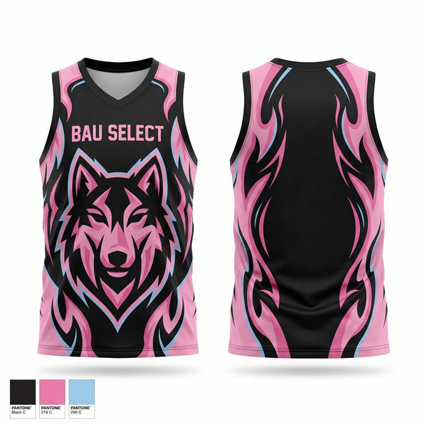Mens Basketball Jersey, BAU SELECT, Men's Basketball, Teamtime, Team time, sublimation, custom sports apparel, team uniforms, spirit wear, spiritwear, sports uniforms, custom shirts, team store, custom team store, fundraiser sports, apparel fundraiser