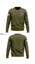 7th Communication Battalion 14912459 Crew Neck Sweatshirt - 1