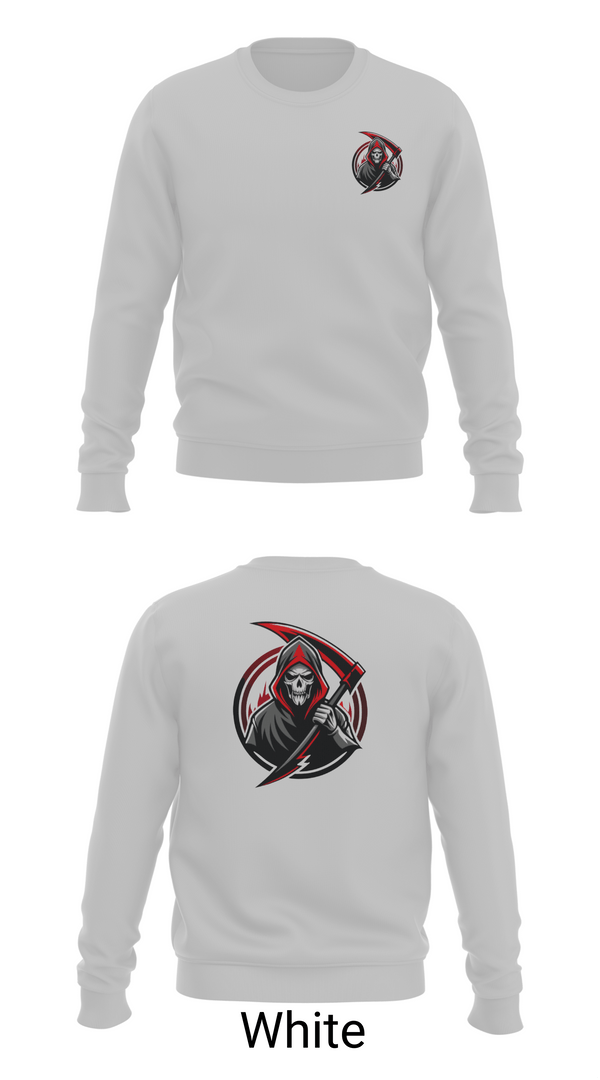 Crew Neck Sweatshirt, Reaper Platoon, Army, Teamtime, Team time, sublimation, custom sports apparel, team uniforms, spirit wear, spiritwear, sports uniforms, custom shirts, team store, custom team store, fundraiser sports, apparel fundraiser