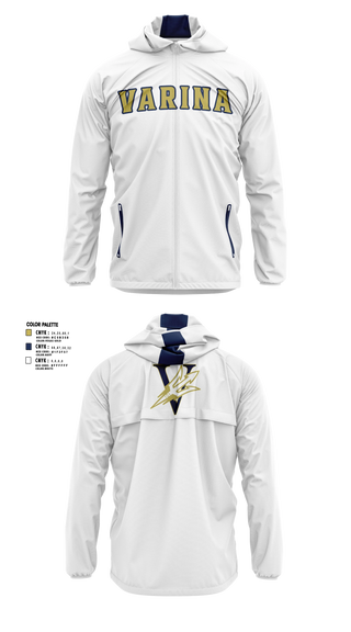 Windbreaker, Varina, Track & Field, Teamtime, Team time, sublimation, custom sports apparel, team uniforms, spirit wear, spiritwear, sports uniforms, custom shirts, team store, custom team store, fundraiser sports, apparel fundraiser