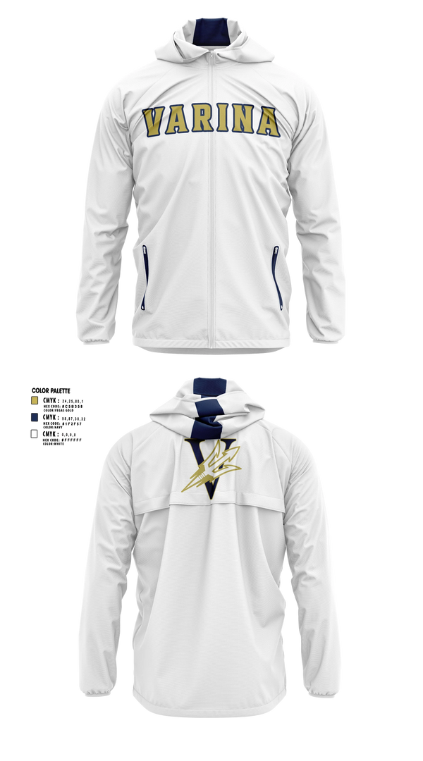 Windbreaker, Varina, Track & Field, Teamtime, Team time, sublimation, custom sports apparel, team uniforms, spirit wear, spiritwear, sports uniforms, custom shirts, team store, custom team store, fundraiser sports, apparel fundraiser