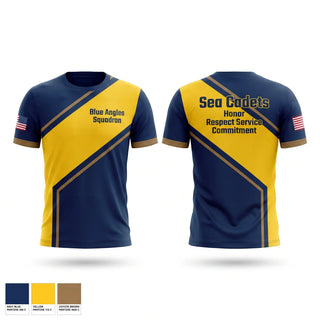 Short Sleeve Performance Shirt, Blue Angles Squadron, Navy, Teamtime, Team time, sublimation, custom sports apparel, team uniforms, spirit wear, spiritwear, sports uniforms, custom shirts, team store, custom team store, fundraiser sports, apparel fundraiser