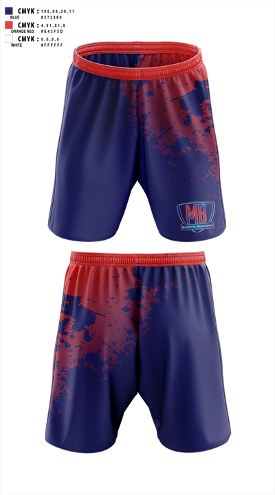 MB Sports Academy 96139088 Athletic Shorts With Pockets - 1