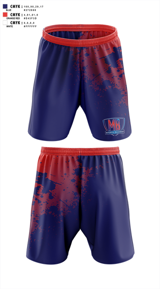 Athletic Shorts With Pockets, MB Sports Academy, Golf, Teamtime, Team time, sublimation, custom sports apparel, team uniforms, spirit wear, spiritwear, sports uniforms, custom shirts, team store, custom team store, fundraiser sports, apparel fundraiser