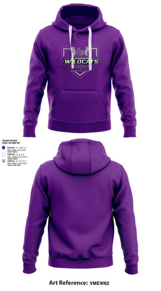 Hoodie, Louisburg Wildcats, Baseball, Teamtime, Team time, sublimation, custom sports apparel, team uniforms, spirit wear, spiritwear, sports uniforms, custom shirts, team store, custom team store, fundraiser sports, apparel fundraiser