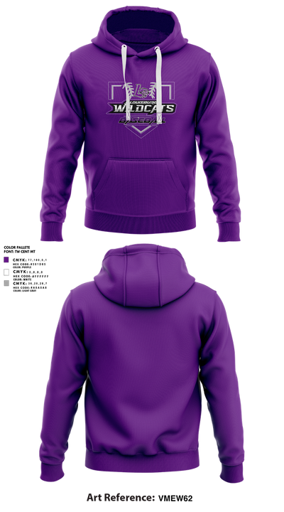 Louisburg Wildcats 77996950 Hoodie - 1