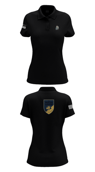 Womens Short Sleeve Performance Polo, FC Nueva Unión, Men's Soccer, Teamtime, Team time, sublimation, custom sports apparel, team uniforms, spirit wear, spiritwear, sports uniforms, custom shirts, team store, custom team store, fundraiser sports, apparel fundraiser