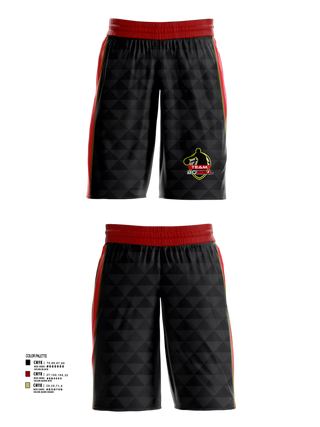 Mens Basketball Shorts, Team Bo Bell, Men's Basketball, Teamtime, Team time, sublimation, custom sports apparel, team uniforms, spirit wear, spiritwear, sports uniforms, custom shirts, team store, custom team store, fundraiser sports, apparel fundraiser