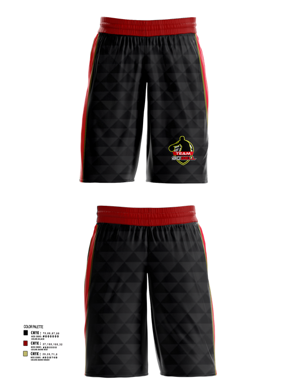 Mens Basketball Shorts, Team Bo Bell, Men's Basketball, Teamtime, Team time, sublimation, custom sports apparel, team uniforms, spirit wear, spiritwear, sports uniforms, custom shirts, team store, custom team store, fundraiser sports, apparel fundraiser