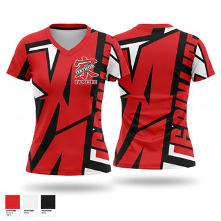 Womens Short Sleeve Vneck Shirt, Certified Famlife, Men's Basketball, Teamtime, Team time, sublimation, custom sports apparel, team uniforms, spirit wear, spiritwear, sports uniforms, custom shirts, team store, custom team store, fundraiser sports, apparel fundraiser
