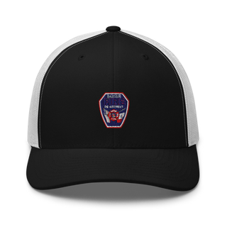 Baxter Fire Department Retro Trucker Hat | Yupoong 6606