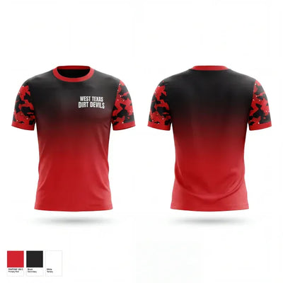West Texas Dirt Devils 21249839 Short Sleeve Performance Shirt - 1