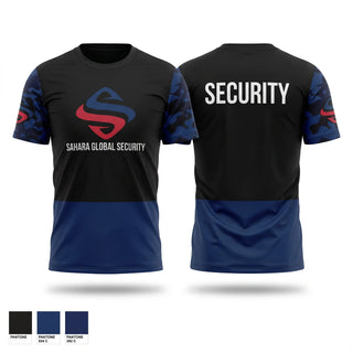 Short Sleeve Performance Shirt, Sahara Global Security, Police, Teamtime, Team time, sublimation, custom sports apparel, team uniforms, spirit wear, spiritwear, sports uniforms, custom shirts, team store, custom team store, fundraiser sports, apparel fundraiser