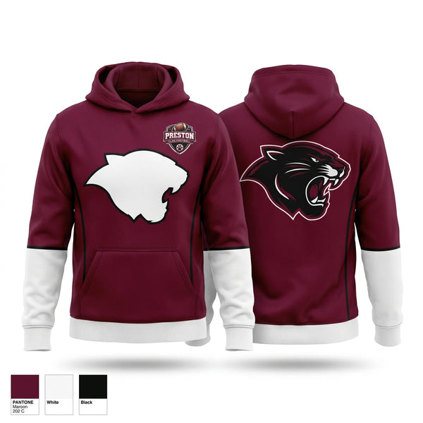 Hoodie, Preston Panthers, , Teamtime, Team time, sublimation, custom sports apparel, team uniforms, spirit wear, spiritwear, sports uniforms, custom shirts, team store, custom team store, fundraiser sports, apparel fundraiser