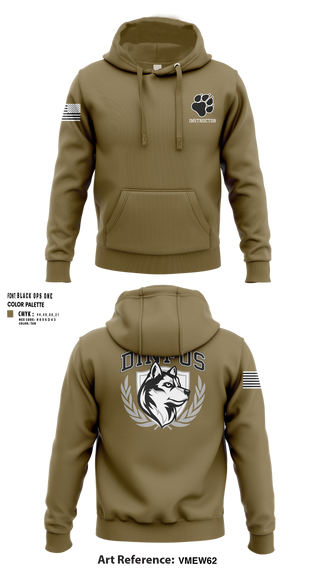 Hoodie, DINFOS, Army, Teamtime, Team time, sublimation, custom sports apparel, team uniforms, spirit wear, spiritwear, sports uniforms, custom shirts, team store, custom team store, fundraiser sports, apparel fundraiser