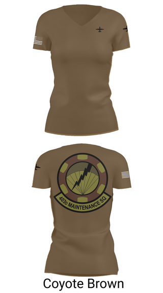 Womens Short Sleeve Vneck Shirt, 403 Maintenance Sqd, Air Force, Teamtime, Team time, sublimation, custom sports apparel, team uniforms, spirit wear, spiritwear, sports uniforms, custom shirts, team store, custom team store, fundraiser sports, apparel fundraiser