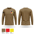 9th Comm Bn Long Sleeve Performance Shirt - 1