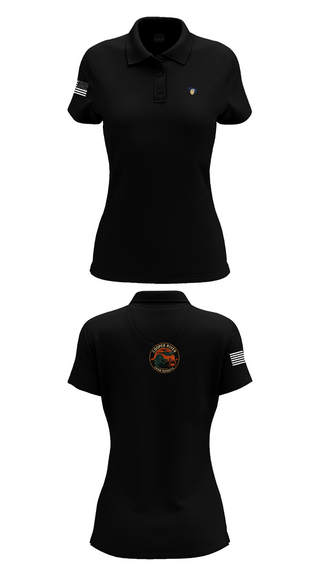 Womens Short Sleeve Performance Polo, Cooper River Crab Bandits, , Teamtime, Team time, sublimation, custom sports apparel, team uniforms, spirit wear, spiritwear, sports uniforms, custom shirts, team store, custom team store, fundraiser sports, apparel fundraiser