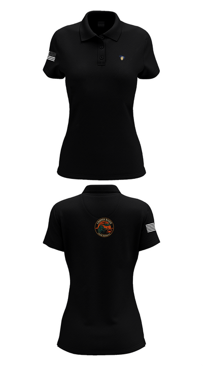 Cooper River Crab Bandits 83296088 Women's Short Sleeve Performance Polo  - 33