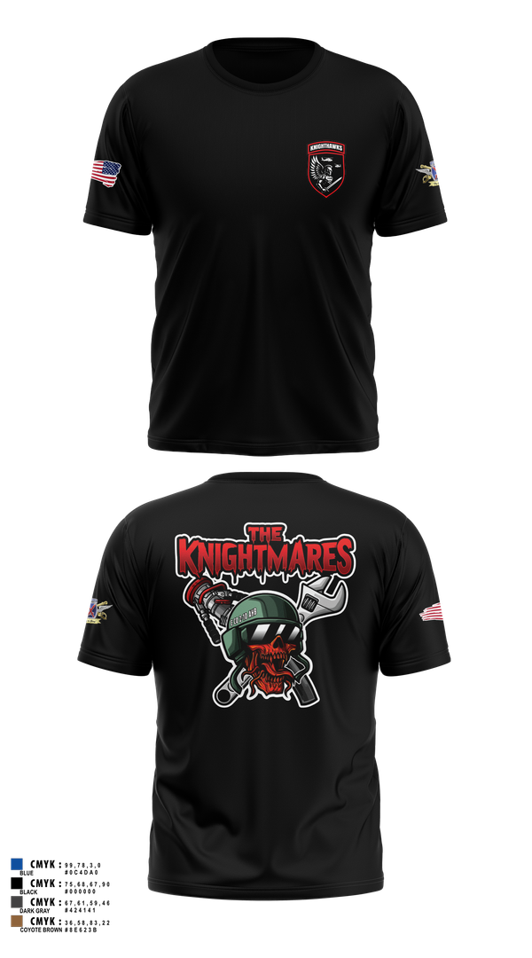 Short Sleeve Performance Shirt, 2-10 AHB Knighthawks, Spirit Store, Teamtime, Team time, sublimation, custom sports apparel, team uniforms, spirit wear, spiritwear, sports uniforms, custom shirts, team store, custom team store, fundraiser sports, apparel fundraiser