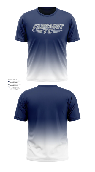 Short Sleeve Performance Shirt, Farragut Track Club, Track & Field, Teamtime, Team time, sublimation, custom sports apparel, team uniforms, spirit wear, spiritwear, sports uniforms, custom shirts, team store, custom team store, fundraiser sports, apparel fundraiser