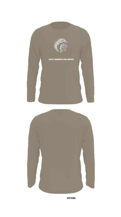 2112th Transportation Company 98320916 Long Sleeve Performance Shirt 69