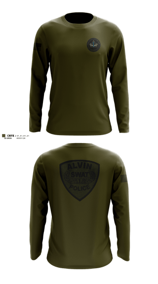 Long Sleeve Performance Shirt, Alvin Police SwatAlvin Police Swat, Police, Teamtime, Team time, sublimation, custom sports apparel, team uniforms, spirit wear, spiritwear, sports uniforms, custom shirts, team store, custom team store, fundraiser sports, apparel fundraiser