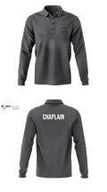 Chaplain 3011327 Long Sleeve Performance Polo - 1