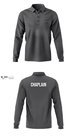 Long Sleeve Performance Polo, Chaplain, Police, Teamtime, Team time, sublimation, custom sports apparel, team uniforms, spirit wear, spiritwear, sports uniforms, custom shirts, team store, custom team store, fundraiser sports, apparel fundraiser