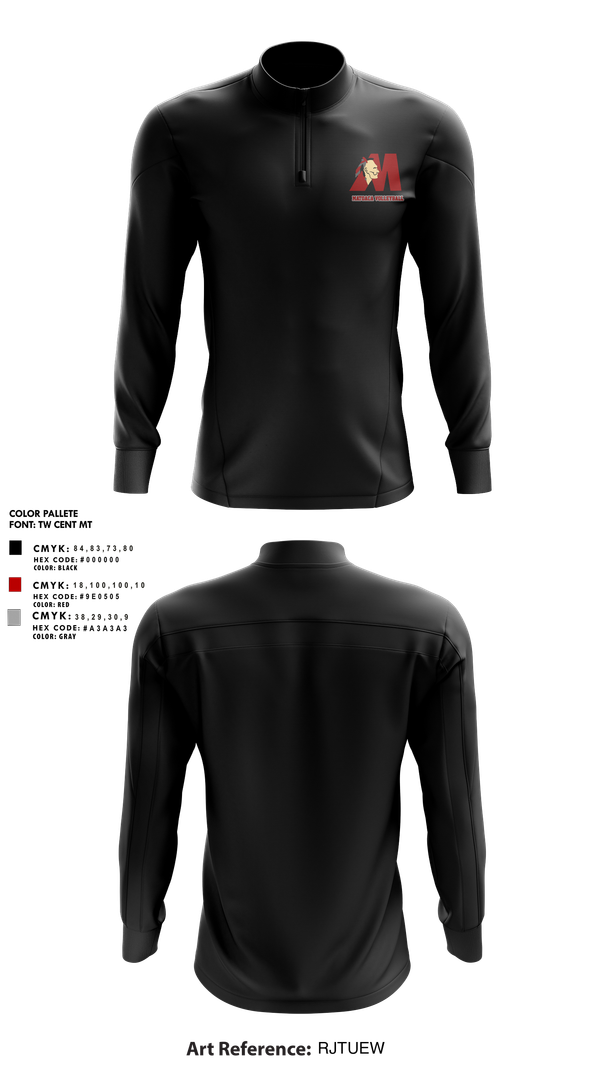 Quarter Zip Jacket, Matoaca High School Volleyball, Women's Volleyball, Teamtime, Team time, sublimation, custom sports apparel, team uniforms, spirit wear, spiritwear, sports uniforms, custom shirts, team store, custom team store, fundraiser sports, apparel fundraiser