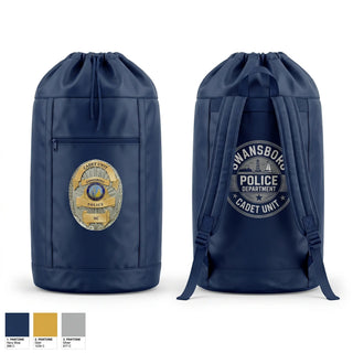 Gear Bag, Swansboro Police cadet unit, Police, Teamtime, Team time, sublimation, custom sports apparel, team uniforms, spirit wear, spiritwear, sports uniforms, custom shirts, team store, custom team store, fundraiser sports, apparel fundraiser