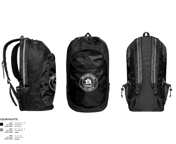 Gear Bag, VIKINGS, Ice Hockey, Teamtime, Team time, sublimation, custom sports apparel, team uniforms, spirit wear, spiritwear, sports uniforms, custom shirts, team store, custom team store, fundraiser sports, apparel fundraiser