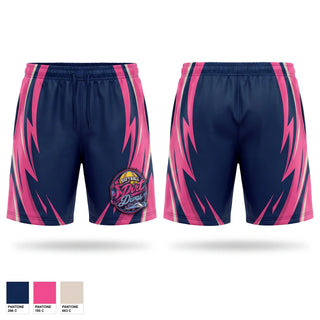 Athletic Shorts With Pockets, Dirt Divas, Softball, Teamtime, Team time, sublimation, custom sports apparel, team uniforms, spirit wear, spiritwear, sports uniforms, custom shirts, team store, custom team store, fundraiser sports, apparel fundraiser