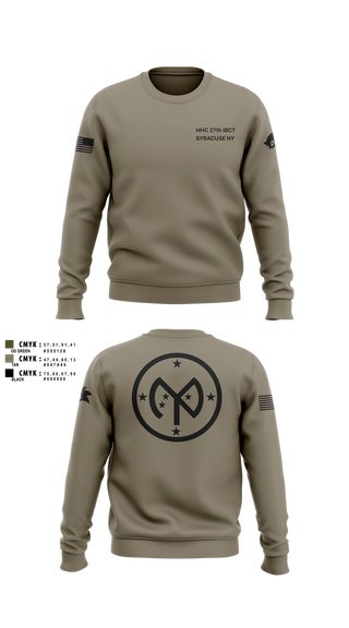 Crew Neck Sweatshirt, 27 IBCT, , Teamtime, Team time, sublimation, custom sports apparel, team uniforms, spirit wear, spiritwear, sports uniforms, custom shirts, team store, custom team store, fundraiser sports, apparel fundraiser