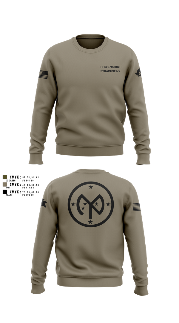 Crew Neck Sweatshirt, 27 IBCT, , Teamtime, Team time, sublimation, custom sports apparel, team uniforms, spirit wear, spiritwear, sports uniforms, custom shirts, team store, custom team store, fundraiser sports, apparel fundraiser