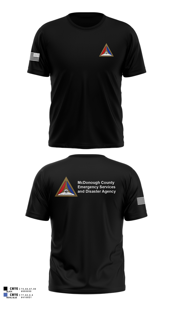 McDonough County 28114823 Short Sleeve Performance Shirt - 3