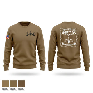 Crew Neck Sweatshirt, 1-7 Mortars, Army, Teamtime, Team time, sublimation, custom sports apparel, team uniforms, spirit wear, spiritwear, sports uniforms, custom shirts, team store, custom team store, fundraiser sports, apparel fundraiser