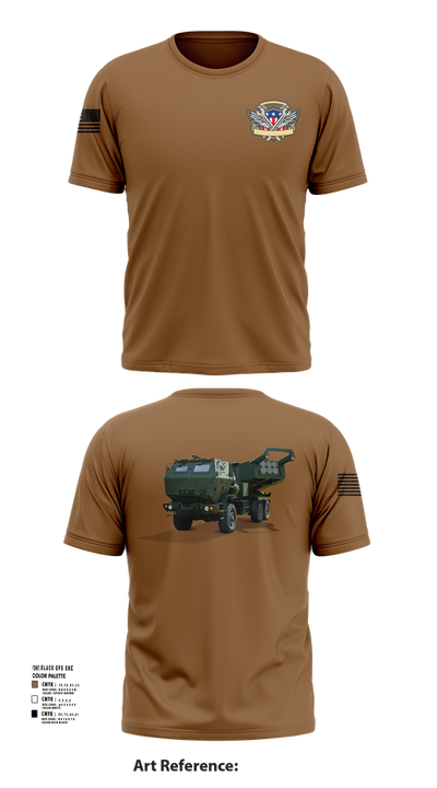 182nd Field Artillery 54920124 Short Sleeve Performance Shirt - 101