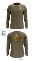 Hudspeth county sheriff office 47128359 Long Sleeve Performance Shirt 1