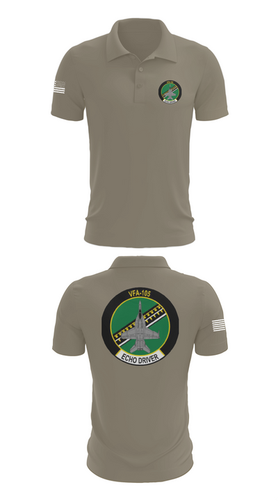 VFA-105 2831064 Short Sleeve Performance Polo - 64