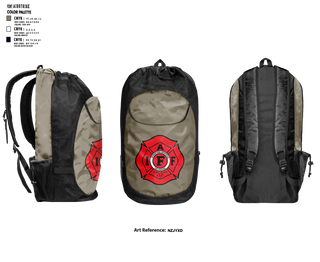 Gear Bag, Local 3586 West Des Moines, Fire Department, Teamtime, Team time, sublimation, custom sports apparel, team uniforms, spirit wear, spiritwear, sports uniforms, custom shirts, team store, custom team store, fundraiser sports, apparel fundraiser